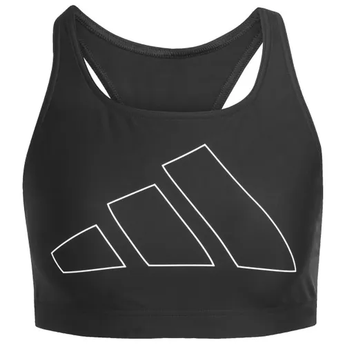 adidas - Women's Big Bars Bikini Top - Bikini-Top Gr M schwarz