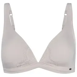 Skiny Triangel BH mit Schale Micrornaments 084584 Gr. 70A in angelwing - Bequemer Triangel BH mit Soft Cups aus Mikrofaser und Elasthan. Verstellbare Träger und Hakenverschluss sorgen für idealen Sitz und individuellen Komfort.