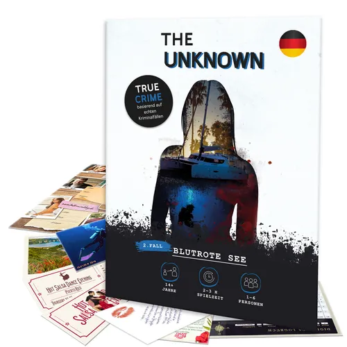 The Unknown Krimispiel Fall 2 - Das Escape Room Spiel für 1-6 Spieler.