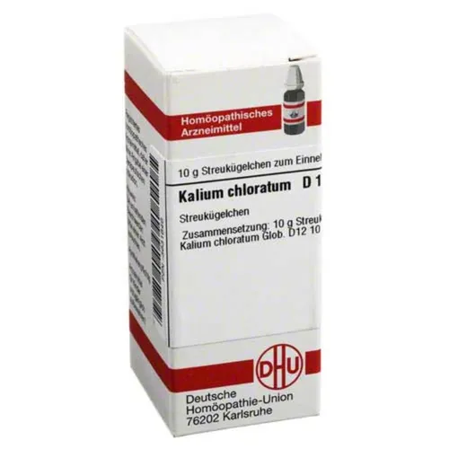 DHU Kalium chloratum D 12 Globuli Inhalt: 10 g