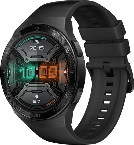 Huawei Watch GT 2e schwarz 4GB Bluetooth - Smartwatch mit 1,39 Zoll AMOLED-Display, bis zu 2 Wochen Akkulaufzeit und 85 Trainingsmodi. Ideal für Sport-Enthusiasten, die ihre Fitnessdaten im Blick behalten möchten.