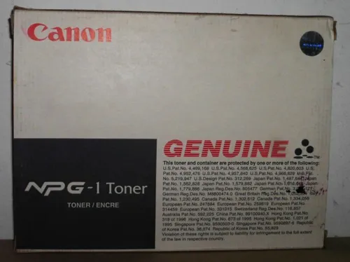 Canon NPG-1 Toner black NP 1015 1215 1218 1318 1510 1520 1530 1550 2010 2020 B 4