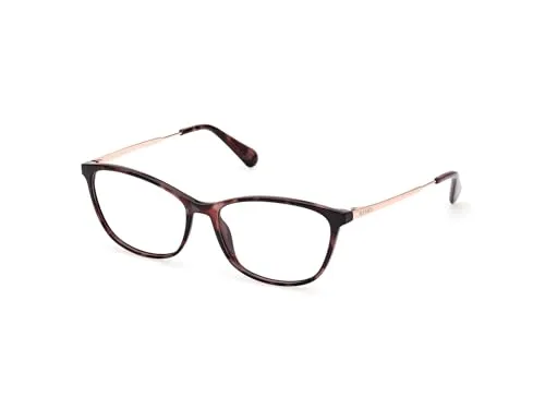 MAX&Co. Brillengestell (Model Marcolin views) für Damen, Quadratisch, gefertigt aus Kunststoff (inklusive Brillentasche)