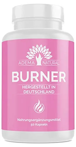 Adema Natural® BURNER - Garcinia Cambogia Extrakt HOCHDOSIERT , 50 Kapseln