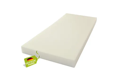 homesti Polsterauflage 90 x 40 x 6 cm - Zuschnitfähiges Schaumstoffkissen - Auflagen für vielseitige Anwendungen: Ideal für Camping, Möbelrestaurierung oder als Haustierliege. Antiallergischer Schaumstoff, einfach zuschneidbar für individuelle Projekte.