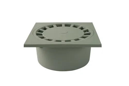 Marley Abläufe DN 50 Bodenablauf 150 x 150 mm, für Flacheinbau