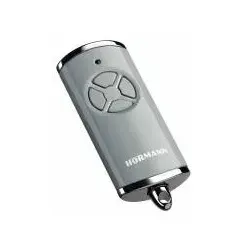 Hörmann Handsender HSE 4 BiSecur Classic Grau - Zubehör für Sicherheitstechnik – Praktischer Handsender mit BiSecur-Technologie für maximale Sicherheit und Komfort bei der Torsteuerung.