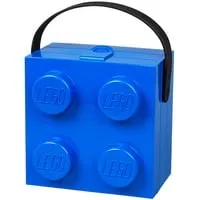 LEGO Box mit Griff , Aufbewahrungsbox blau