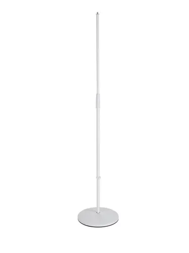 König & Meyer 260/1 Mikrofonstativ weiß - Mikrofonständer, flexibel höhenverstellbar und ideal für professionelle Aufnahmen oder Live-Events.