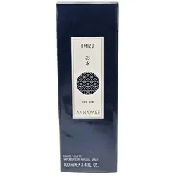 Annayake Omizu For Him Eau de Toilette 100 ml - Herrendüfte mit hohem Sex-Appeal, ein klassischer Duft mit Kopfnoten von Kardamom und Pink Grapefruit, ideal für den modernen Mann.