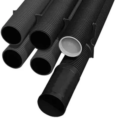 Fränkische Rohrwerke Kabuflex S 1103m-St Wellrohr Schwarz 3 m - Wellrohr aus halogenfreiem PE, außen gewellt und innen glatt, bietet optimalen Kabelschutz und Flexibilität. Ideal für vielseitige Anwendungen im Innen- und Außenbereich.
