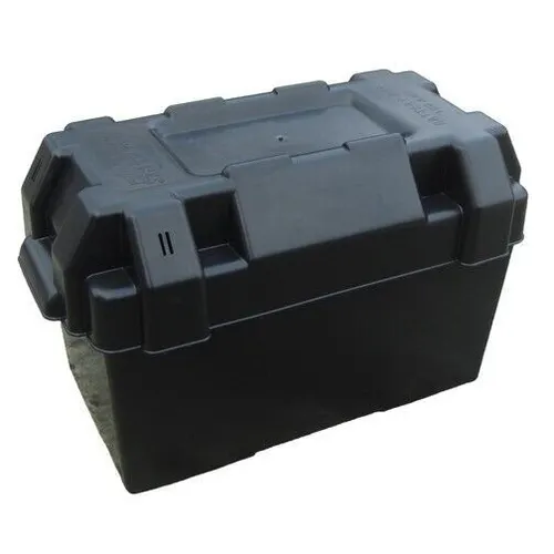 Batteriekasten Innere Bohne 395x170x200 für Wohnmobil, Camper, Boot und 4x4 - Praktischer Batteriekasten für Wohnmobile und Camper, ideal zur sicheren Aufbewahrung von Batterien. Robuste Bauweise für den Einsatz im Freien.