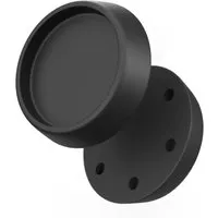Bauheld Gummifüße Schwingungsdämpfer 67 x 60 mm 4 Stück Schwarz