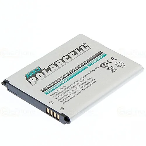 PolarCell NFC Akku für Samsung Galaxy S3 | 2400mAh Ersatz-Batterie - Handy-Ersatzakkus mit 15% mehr Kapazität als das Original, ideal für maximale Laufzeit und Sicherheit dank A+ Qualitätszellen und Überladeschutz.