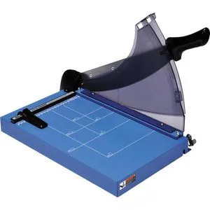 Schneidemaschine A4 Hebelschneider – Präzise 360 mm Schneidlänge - Papierschneidemaschinen mit nachschleifbaren Qualitätsmessern für höchste Präzision und automatischer Pressung. Ideal für professionelle Anwendungen.