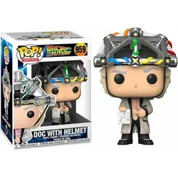 POP Figur Back To The Future Doc mit Helm