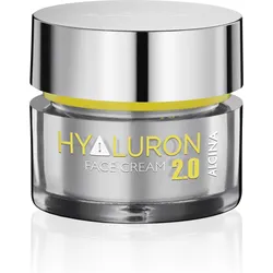 ALCINA Hyaluron 2.0 Gesichtscreme 50 ml - Tagescreme mit innovativer Hyaluron 2.0 Technologie, die bis zu 6 Liter Feuchtigkeit pro Gramm bindet und für einen 3-dimensionalen Anti-Aging Effekt sorgt.