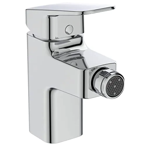 Ideal Standard CeraPlan Bidetarmatur BD278AA - Verchromt mit Easyfix-Befestigung - Sonstige Armaturen, mit Schnellbefestigung und druckunabhängigem Mengenregler für optimalen Wasserfluss - ideal für modernes Bad.