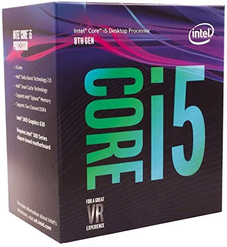 Intel Core i5-8400 Prozessor (9 MB Cache, bis zu 4,00 GHz)