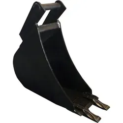 SRM Design Tieflöffel Baggerschaufel Hardox 20cm - Schaufeln für Minibagger mit robustem Hardox-Stahl, ideal für Erdarbeiten. Schnelle Montage für effiziente Einsätze ohne lange Rüstzeiten.