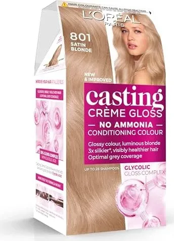 L’Oréal Paris Casting Creme Gloss Haarfarbe Farbton 801 Satin Blonde 1 St.
