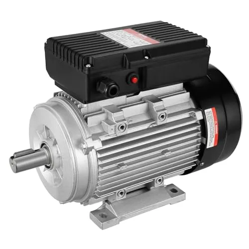 VEVOR 2,2kW Elektromotor 2800U/min - Kompressoren, leistungsstarker 1-phasiger Wechselstrommotor mit hoher Drehzahl von 2800 U/min, ideal für vielseitige Anwendungen und einfache Installation.