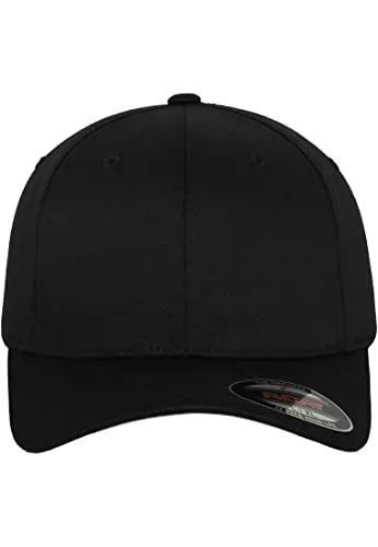 Flexfit Wooly Combed 6277 Mütze, Youth, black