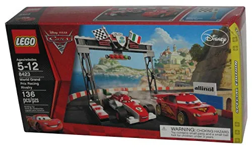 LEGO Disney Cars Exclusive Limited Edition Set #8423 World Grand Prix Racing Rivalry by LEGO