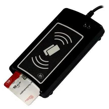 ACS ACR1281U-C1A DualBoost II USB Dual Interface Reader - Zubehör: ACR1281U-C1A DualBoost II, unterstützt kontaktlose und kontaktgebundene Smartcards für vielseitige Anwendungen.