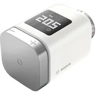 Bosch Smart Home Heizkörperthermostat II - Smartes Thermostat mit App-Funktion, energieeffiziente Temperaturregelung und Sprachsteuerung via Alexa, Siri und Google Assistant