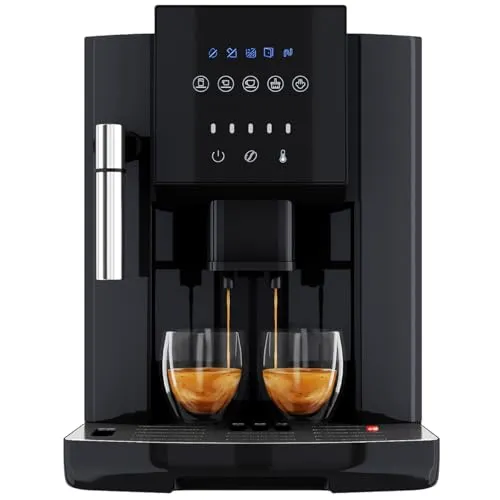 ProfiCook PC-KAV 1281 Kaffeevollautomat - Kaffeevollautomat in elegantem Schwarz, mit hochwertiger Verarbeitung für perfekten Kaffeegenuss zuhause.