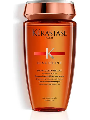 Kerastase Discipline Bain Oleo Relax Shampoo - Shampoo für alle Haartypen, mit Kokosnussöl für intensive Feuchtigkeit und Anti-Frizz-Effekt, ideal für geschmeidiges und gepflegtes Haar.