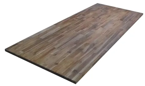 Trend Line Tischplatte Akazie geölt 200 x 80 cm - Esszimmertischplatte aus hochwertigem geöltem Akazienholz, 200 x 80 cm, 40 mm stark. Bringt natürliche Eleganz und Langlebigkeit in Ihr Zuhause.