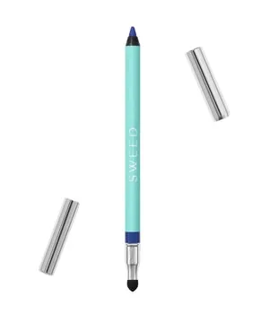 Sweed Satin Eyeliner Diana Blue 1,2 g - Cremig-matter Eyeliner in ikonischem Blau, ideal für einen legendären Look. Die weiche Formel sorgt für müheloses Auftragen und ein seidiges Finish, das den ganzen Tag hält. Perfekt für kreative Augenmake-ups.