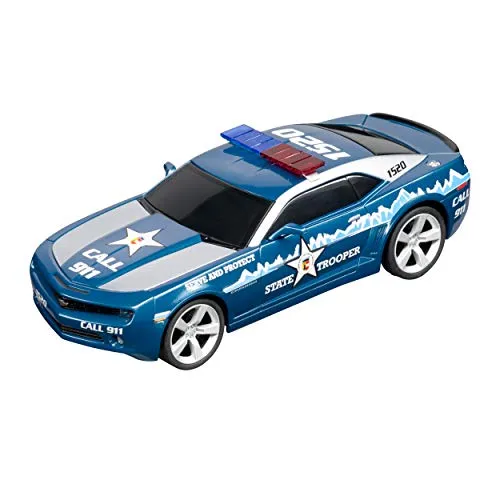 Carrera EVOLUTION I Chevrolet Camaro State Trooper I Auto für Rennbahn | Rennbahnen und lizensierte Slotcars | bis zu 2 Spieler | Für Jungs & Mädchen ab 8 Jahren & Erwachsene