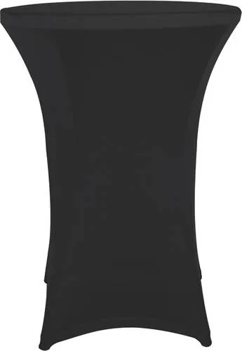 Perel Standing table cover Stehtischüberzug Schwarz FP201