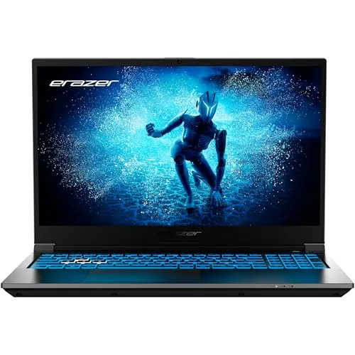 MEDION Erazer Deputy P60 MD62624 15,6" Laptop - Gaming Laptop mit Intel Core i7 der 13. Generation, 16GB RAM und 1TB SSD für blitzschnelles Gaming und Multitasking.