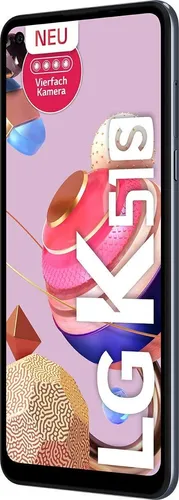 LG K51S Dual SIM Smartphone - 64 GB in Titan - Handy ohne Vertrag mit 4-fach Kamera: 32 MP Hauptkamera, 6,55' HD+ FullVision Display und 4000 mAh Akku für langanhaltenden Spaß. Ideal für Fotografie-Fans!