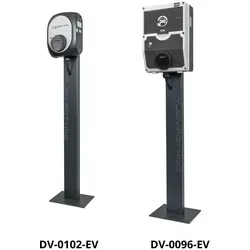 DOKTORVOLT WALLBOX 11 kW / 22 kW Typ 2 Standsäule - Wallbox für Elektrofahrzeuge, wahlweise 11 kW oder 22 kW, mit sicherer Stahlsäule und LED-Ladestatusanzeige für komfortables Laden zu Hause.