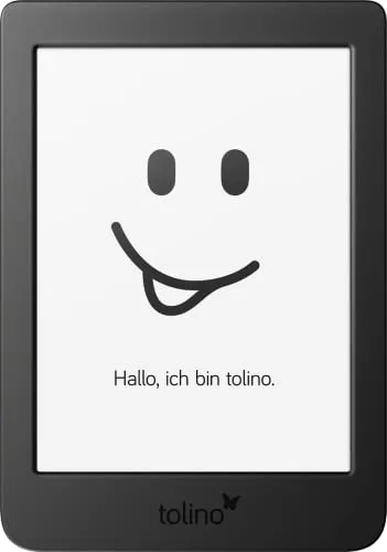 tolino page 2: E-Book-Reader mit Longshine Technologie - E-Book-Reader mit hochauflösendem Display und langer Akkulaufzeit, perfekt für ungestörtes Lesen unterwegs.
