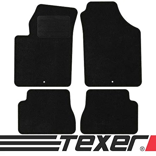 TEXER Textil Fußmatten Passend für Kia Picanto I Bj. 2003-2011 Basic