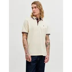 JACK & JONES Jjepaulos Polo Ss Noos – Elegantes Poloshirt - Schlank geschnittenes Poloshirt aus hochwertigem Pikee-Strick. Bietet ein angenehmes Tragegefühl und verleiht Ihnen einen klassischen Look für jeden Anlass.