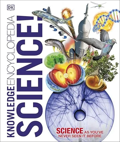 Science! (Dk Knowledge Encyclopedias) - Kinderbuch über Biologie, spannend und lehrreich für junge Entdecker, ideal für neugierige Kinder.
