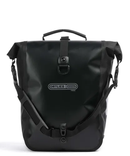 ORTLIEB Sport-Roller Free QL2.1 - Vorderrad-Taschen black - Wasserdichte Radtasche aus strapazierfähigem Polyester, PVC-frei und mit praktischem Quick-Lock2.1 Halterungssystem für schnellen Einsatz am Gepäckträger. Ideal für Radfahrer und Outdoor-Aktivitäten!
