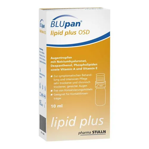 Blupan lipid plus Osd Augentropfen Inhalt: 10 ml