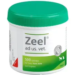 Zeel® ad us. vet. Tabletten - 500 St - PZN 02858738 - Tiermedizinische Tabletten zur Unterstützung der Gelenkfunktion bei Tieren, ideal zur Linderung von Schmerzen und Entzündungen.