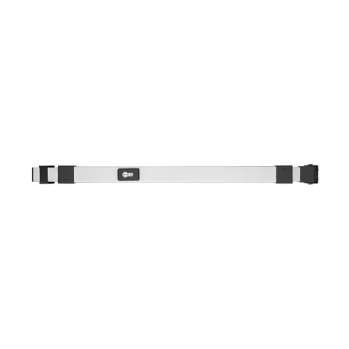 ABUS Panzerriegel PR1500 - Türsicherung für 78-104 cm - Robuster ABUS Panzerriegel PR1500 aus Stahl, ideal gegen Aufhebeln. Mit Wendeschlüssel und Sicherheitslevel 8, perfekt für sichere Türsicherungen.