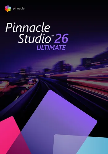 PINNACLE STUDIO 26 Ultimate - Videobearbeitung für Windows 10/11 - Professionelle Videobearbeitungssoftware, digitaler Download mit lebenslanger Lizenz, ideal für kreative Projekte und einfache Handhabung.