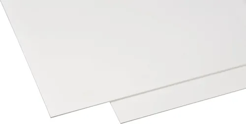 Gutta Hartschaumplatte 25 x 50 cm, 3 mm, weiß - Ideal für kreative Projekte - Die Gutta Hartschaumplatte ist vielseitig einsetzbar und perfekt für kreative Arbeiten. Mit ihrer stabilen Struktur eignet sie sich hervorragend für Bastel- und Kunstarbeiten.