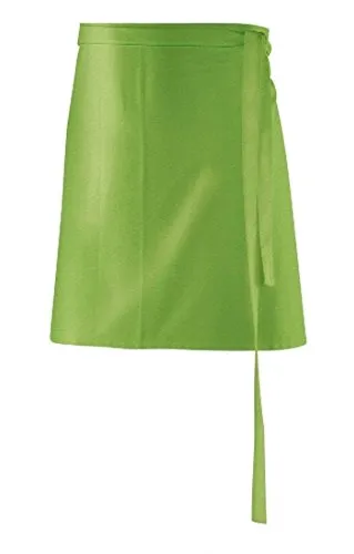Vorbinder, Schürze 45x80 cm in verschiedenen Farben wählbar, Lemongreen, 80 x 45 cm